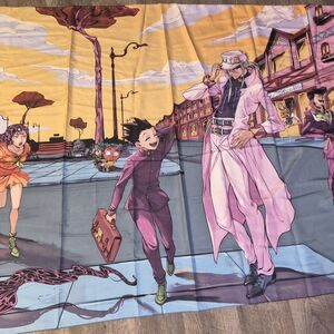 Colorful Anime Tapestry